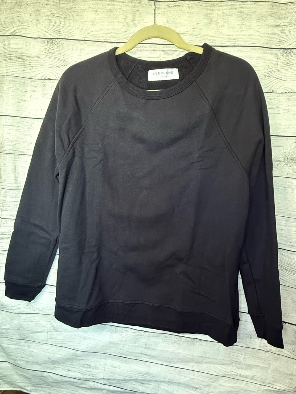 Everlane Black Pullover Sweater size M